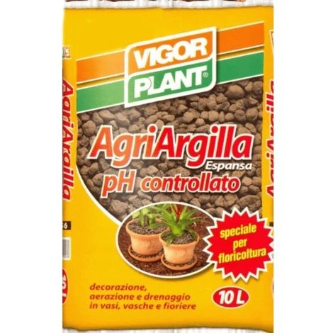 ARGILLA ESPANSA 10 LT. VIGORPLANT AGRIARGILLA PER FLORICOLTURA 1 ARGILLA ESPANSA 10 LT. VIGORPLANT AGRIARGILLA PER FLORICOLTURA