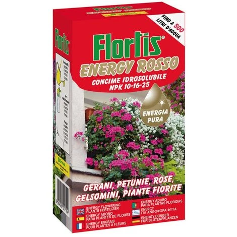 CONCIME IDROSOLUBILE ENERGY ROSSO 1 KG 2 CONCIME IDROSOLUBILE ENERGY ROSSO 1 KG - immagine 2