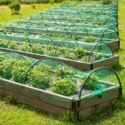 Rete Di Protezione Anti Uccelli In Polietilene 2x10m Maglia 15x15mm Resistente A Raggi UV -Protezioni per piante in Italia 15906183 2