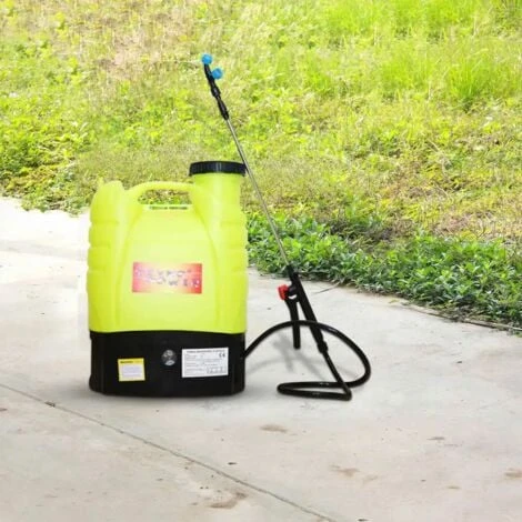 Pompa Irroratrice Diserbante A Spalla A Batteria 16Ah 16Lt Autonomia 6 Ore 1 Pompa Irroratrice Diserbante A Spalla A Batteria 16Ah 16Lt Autonomia 6 Ore