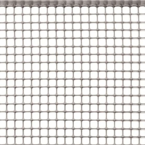 Rete Plastica GRIGIO Maglia Cm 1x1 M 1x5 1 Rete Plastica GRIGIO Maglia Cm 1x1 M 1x5