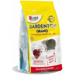 Esca Topicida GardenTop Grano Velenoso Per Topi, Ratti E Arvicole Rodenticida