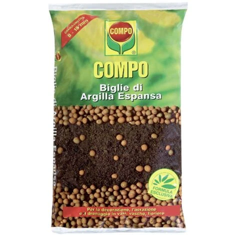 Lt 10 Argilla Espansa Per Drenaggio Piante E Vasi Pacciamante Naturale 2 Lt 10 Argilla Espansa Per Drenaggio Piante E Vasi Pacciamante Naturale - immagine 2