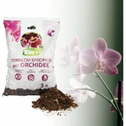 Cifo TORFY ORCHIDEE Terra Terriccio Substrato 3 LT -Protezioni per piante in Italia 24354479 3