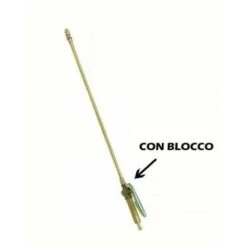 LANCIA A LEVA IN OTTONE PER POMPA ZAINO A SPALLA IRRORAZIONE TRATTAMENTI (32380)