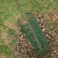 RETE PVC RECINZIONE BALCONE PROTEZIONE BAMBINI GATTI CANI PLASTICA AL MT 17008V 20X20 VERDE (17010) -Protezioni per piante in Italia 29555141 5