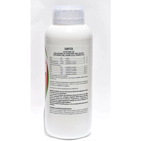 Concime Liquido Con Azoto Fosforo Potassio Fertilizzante Per Giardino E Orto Di Casa 2 Concime Liquido Con Azoto Fosforo Potassio Fertilizzante Per Giardino E Orto Di Casa - immagine 2