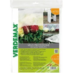 Telo Di Copertura Antigelo Per Protezione Di Piante, Coltivazioni, Orto In TNT - 2,4x10 Metri