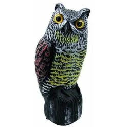 Vigor-Blinky Dissuasori Per Volatili Gufo Con Testa Rotante 16x15x38.5cm