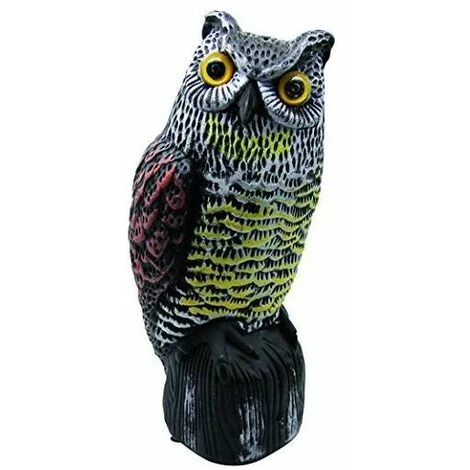 Vigor-Blinky Dissuasori Per Volatili Gufo Con Testa Rotante 16x15x38.5cm 1 Vigor-Blinky Dissuasori Per Volatili Gufo Con Testa Rotante 16x15x38.5cm