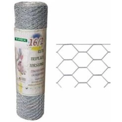 T-Rex Rotolo Rete Tripla 51/4-0,90 H 150 M 25