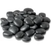 Re-Pebbles Confezione Da 80 Sassi Decorativi Nero 25x25cm In Plastica Riciclata