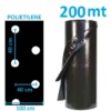 TELO FILM PACCIAMATURA BOBINA DA 200 M FORI SFALSATI 40x40 Cm LARG. 1 M