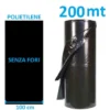 TELO FILM PACCIAMATURA BOBINA DA 200 M NON FORATO LARG. 1 M