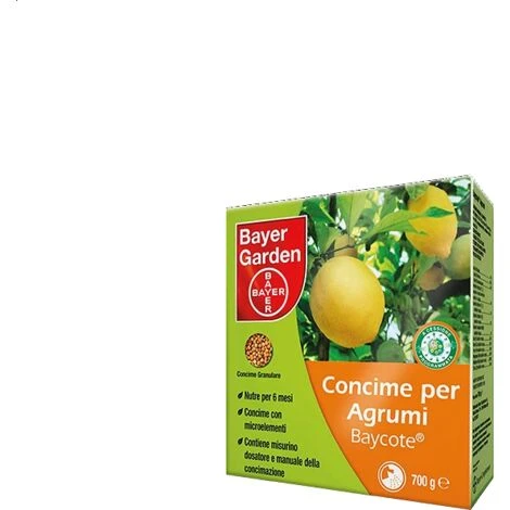 PG Baycote Agrumi Concime 700 Gr 2 PG Baycote Agrumi Concime 700 Gr - immagine 2