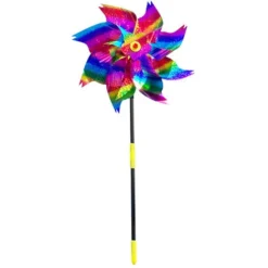 HIASDFLS Confezione Da 10 Ruote A Spillo Glitterate Per Decorare Il Giardino. I Repellenti Per Uccelli Tengono Gli Uccelli Fuori Dalle Fattorie Del Cortile. Gradiente