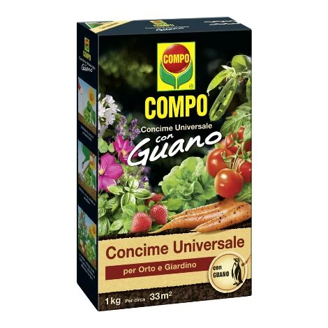 COMPO Concime Universale Con Guano 1Kg 1 COMPO Concime Universale Con Guano 1Kg