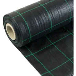 Telo Pacciamatura Drenante Polietilene Fondo Prato Sintetico H 100cm X 10mt STI -Protezioni per piante in Italia 6398971 3