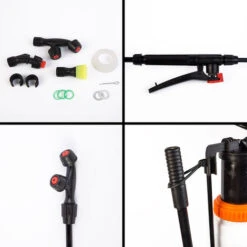 Pompa A Spalla Manuale Nebulizzatore 16 Lt Per Disinfestazione Irrorazione -Protezioni per piante in Italia 64453877 5