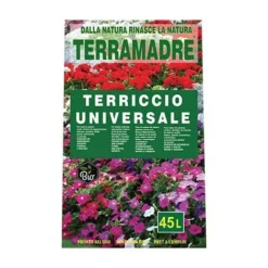 Terriccio Universale Terramadre Terriflora - Lt 45 Uni En