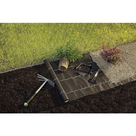 TELO PACCIAMATURA NERO MT 1,05 X 100 =MQ 105 ANTI ERBACCE PER ORTO, GIARDINO, STABILIZZAZIONE UV 1 TELO PACCIAMATURA NERO MT 1,05 X 100 =MQ 105 ANTI ERBACCE PER ORTO, GIARDINO, STABILIZZAZIONE UV