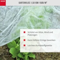 NOOR 01115010SCHW Protettivo In Pile 1,5 X 10m Bianco 9 NOOR 01115010SCHW Protettivo In Pile 1,5 X 10m Bianco -Protezioni per piante in Italia 86634756 5