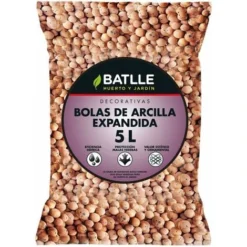 Semillas Batlle 960070UNID - Substrato A Sfere Di Argilla Espansa, 5 L