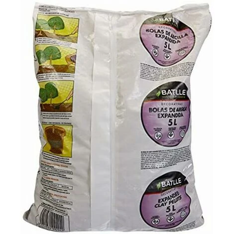 Semillas Batlle 960070UNID - Substrato A Sfere Di Argilla Espansa, 5 L 2 Semillas Batlle 960070UNID - Substrato A Sfere Di Argilla Espansa, 5 L - immagine 2