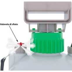 Spruzzatore A Pressione Da 5 Litri Azionamento A Pompa Manuale Irroratore Tubo E Lancia Tracolla Zaino Da Giardino Con Ugello Regolabile Per Irrigazione Nebulizzatore Colore Bianco E Verde -Protezioni per piante in Italia 88528574 4