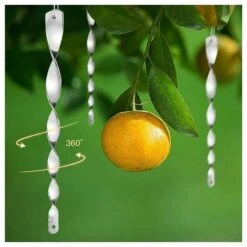 LITZEEConfezione Da 10 Repellenti Per Uccelli, Repellente Per Piccioni, Spaventapasseri Per Uccelli Da Balcone, Barra Per Spaventapasseri, Spirale Riflettente A 360 Gradi Luminosa, Gu.B/Bon 8 LITZEEConfezione Da 10 Repellenti Per Uccelli, Repellente Per Piccioni, Spaventapasseri Per Uccelli Da Balcone, Barra Per Spaventapasseri, Spirale Riflettente A 360 Gradi Luminosa, Gu.B/Bon -Protezioni per piante in Italia 88936358 4