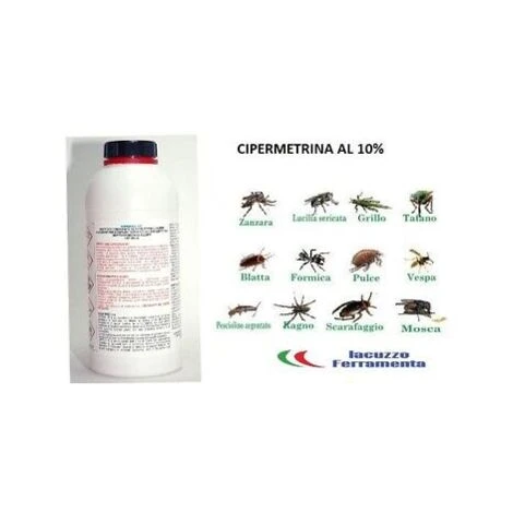 Cipekill Insetticida Lt1 Concentrato Cipermetrina Zanzare Zecche Pulci 4 Cipekill Insetticida Lt1 Concentrato Cipermetrina Zanzare Zecche Pulci - immagine 4