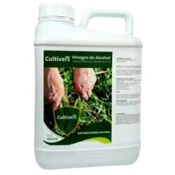 CULTIVERS Aceto Alcolico 5 L. Erbicida Naturale Al 100%. Elimina Le Erbacce. Detergente Per Sistemi Di Irrigazione.