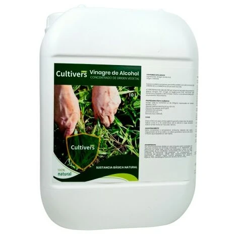 CULTIVERS Aceto Alcolico 20 L. Erbicida Naturale Al 100%. Elimina Le Erbacce. Detergente Per Sistemi Di Irrigazione. Fungicida E Battericida Regolatore Naturale Del PH. 1 CULTIVERS Aceto Alcolico 20 L. Erbicida Naturale Al 100%. Elimina Le Erbacce. Detergente Per Sistemi Di Irrigazione. Fungicida E Battericida Regolatore Naturale Del PH.