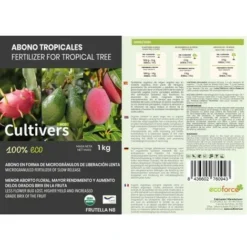 CULTIVERS Fertilizzante Organico Da 5 Kg Per Piante E Alberi Tropicali Per Avocado, Mango, Litchi, Pitahaya, Papaia E Guava. 100% Naturale -Protezioni per piante in Italia 93581944 5
