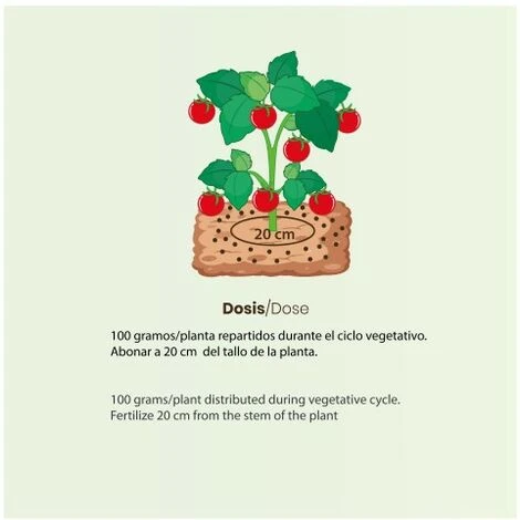 CULTIVERS Fertilizzante Biologico Per Pomodori 5 Kg. Fertilizzante Microgranulato Organico E Naturale Al 100%. Migliora La Produttività Delle Colture 5 CULTIVERS Fertilizzante Biologico Per Pomodori 5 Kg. Fertilizzante Microgranulato Organico E Naturale Al 100%. Migliora La Produttività Delle Colture - immagine 5