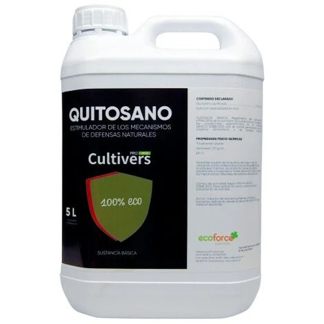 CULTIVERS Chitosano 5 L Attivatore Dei Meccanismi Di Difesa Delle Piante. Sostanza Ecologica Di Base 1 CULTIVERS Chitosano 5 L Attivatore Dei Meccanismi Di Difesa Delle Piante. Sostanza Ecologica Di Base