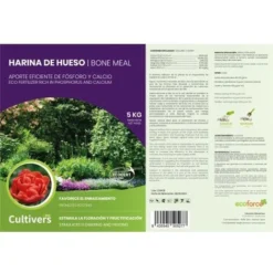 CULTIVERS Farina Ossea 5 Kg. Fertilizzante Organico Per Piante. Fornisce Fosforo E Calcio Alle Colture. Il Fertilizzante Naturale Al 100% Migliora La Qualità, La Consistenza E La Durata Dei Frutti Dop -Protezioni per piante in Italia 93582170 5