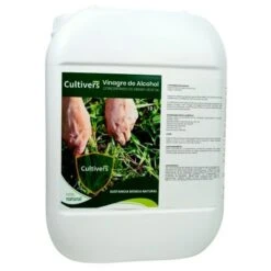 CULTIVERS Aceto Alcolico 10 L. Erbicida Naturale Al 100%. Elimina Le Erbacce. Detergente Per Sistemi Di Irrigazione. Fungicida E Battericida Regolatore Naturale Del PH