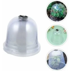 1 Set Cloche Da Giardino Cupola Per Piante Copertura Per Cloche Copertura Per Protezioni Per Piante In Plastica Copertura Per Cupola Per Serra Per Accessori Per Attrezzi Da Giardinaggio -Protezioni per piante in Italia 95703708 5